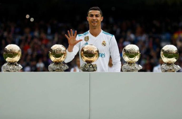 Ronaldo có mấy quả bóng vàng trong sự nghiệp?