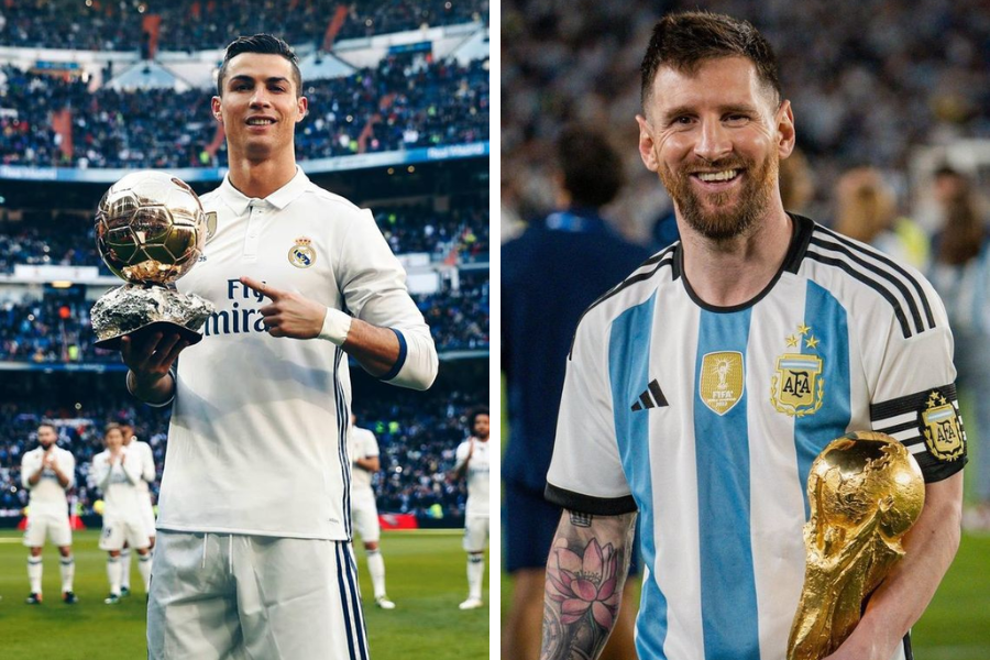 Messi và Ronaldo Ai là GOAT trong bóng đá?